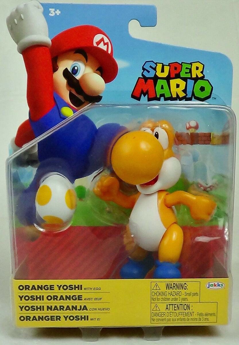 nintendo super mario personaggi 10 cm orange yoshi – Toyscenterdisofia