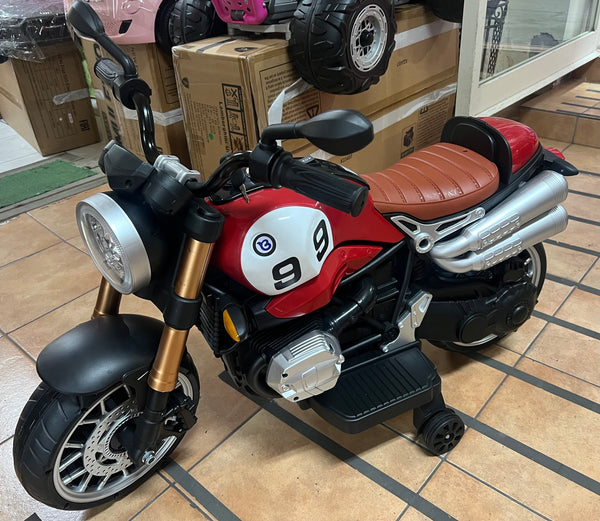 MOTO SCAMBLER 12V ROSSA