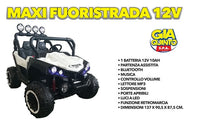 MAXI FUORISTRADA ELETTRICO BIANCO