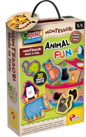 MONTESSORI BABY WOOD ANIMAL FUN
