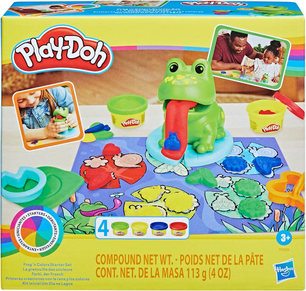 PLAY DOH FROG IN COLORS