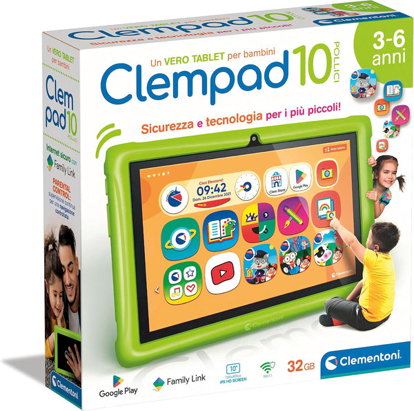 CLEMPAD 10" 3-6 ANNI