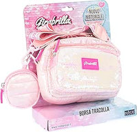 GIRABRILLA PUFFER BORSA POCHETTE  ROSA