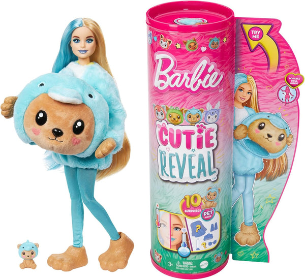 BARBIE CUTIE REVEAL CUCCIOLI - ORSACCHIOTTO DELFINO