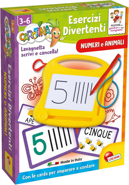 CAROTINA NUMERI E ANIMALI