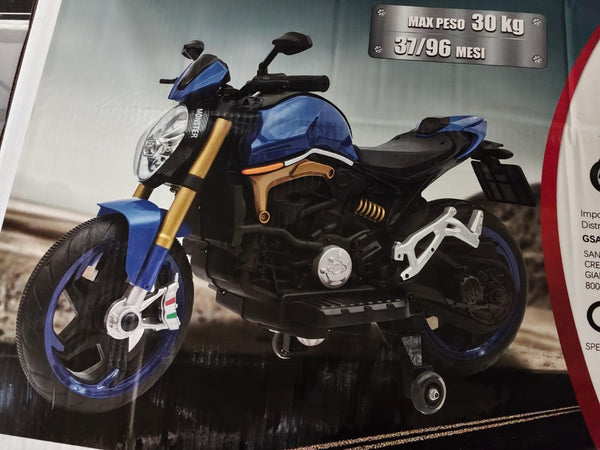 MOTO DUCATI 12V BLU 