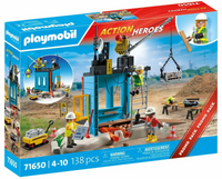 PLAYMOBIL ACTION HEROES 71650 CANTIERE 