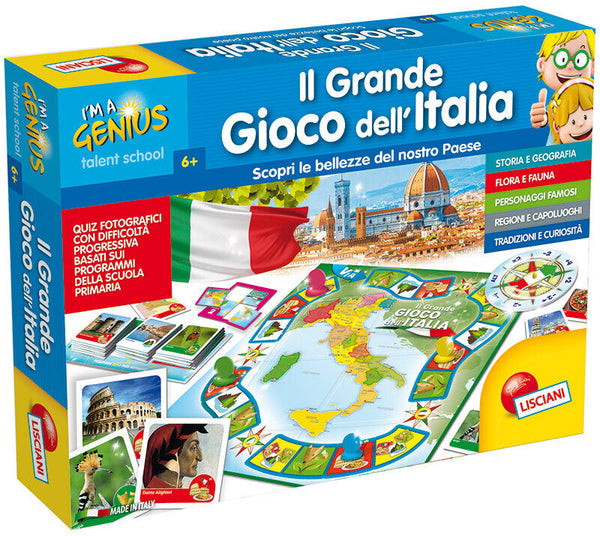 PICCOLO GENIO IL GRANDE GIOCO DELL' ITALIA