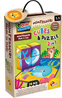 MONTESSORI CUBO E PUZZLE 2IN1 