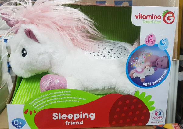 Unicorno 30 cm con 60 canzoni