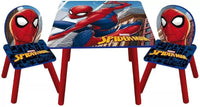 TAVOLINO + 2 SEDIE SPIDERMAN