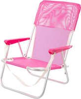 SEDIA FISSA ALLUMINIO - ROSA