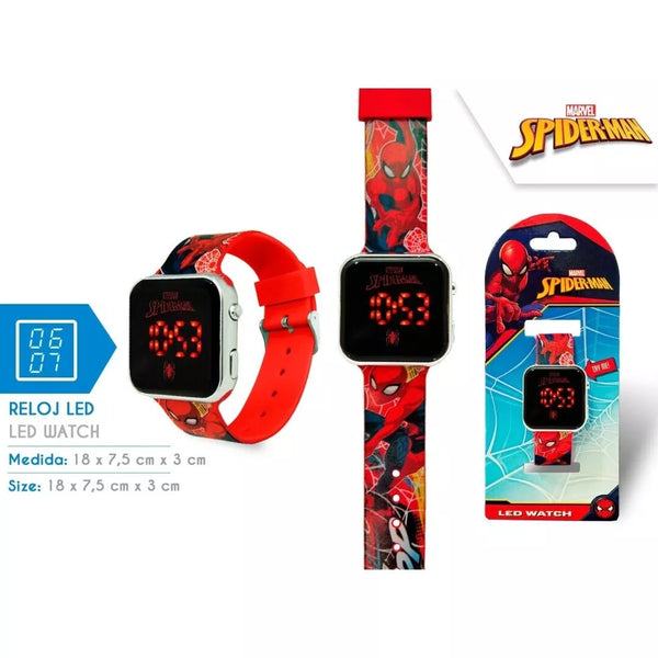 OROLOGIO LED DI SPIDERMAN 