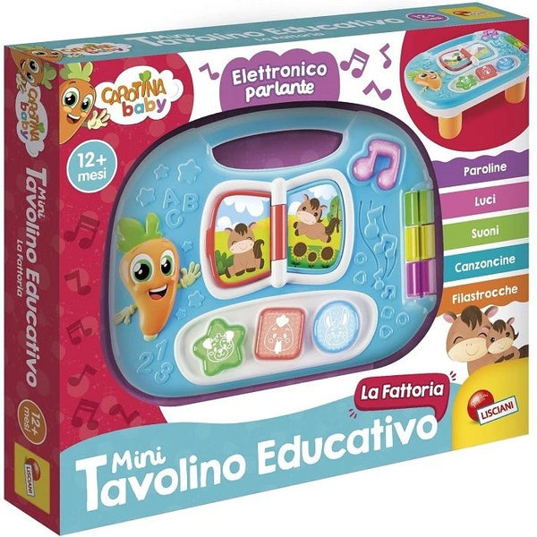 CAROTINA MINI  TAVOLINO EDUCATIVO FATTORIA