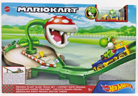 HOT WHEELS- MARIO KART PIANTA PIRANHA VEICOLO YOSHI