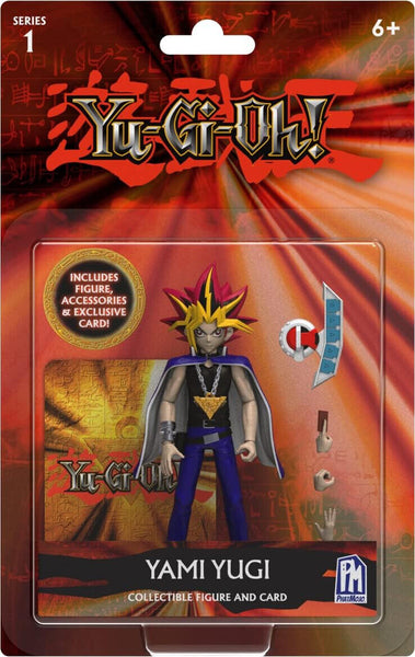 YU-GI-OH! SET 3 ACTION FIGURES YAMI YUGI