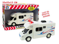CAMPER CON LUCI E SUONI