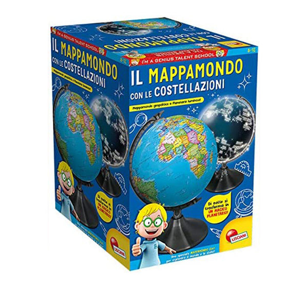 I'M A GENIUS KIDS IL MAPPAMONDO CON LE COSTELLAZIONI