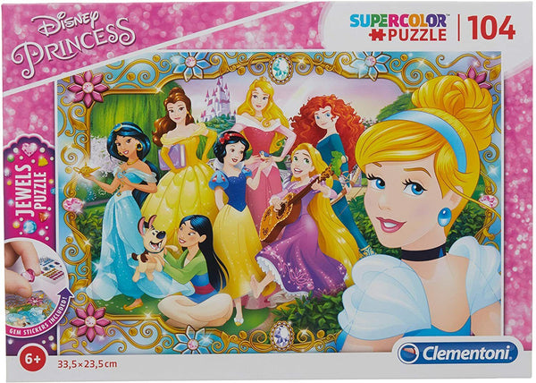 PUZZLE 104 JEWELS PRINCESS