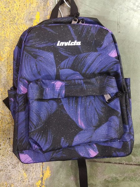 ZAINO INVICTA LINEA FANTASY SHINE FIORI VIOLA GIRL