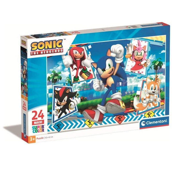 PUZZLE 24 PEZZI MAXI SONIC 