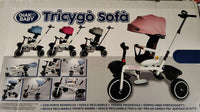 TRICICLO SOFA ROSA 
