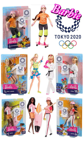 BARBIE OLIMPIADE SKATEBOARD