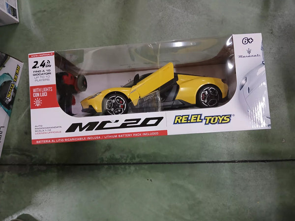 MASERATI MC 20 1:12 GIALLA