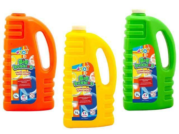 BOLLE DI SAPONE 1000ML RICARICABILI VENDITA UNITARIA COLORE CASUALE