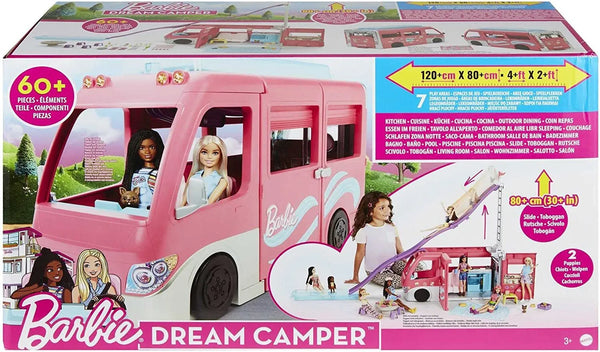 BARBIE CAMPER DEI SOGNI CON PISCINA