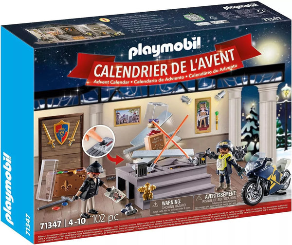 71347 CALENDARIO DELL'AVVENTO FURTO AL MUSEO