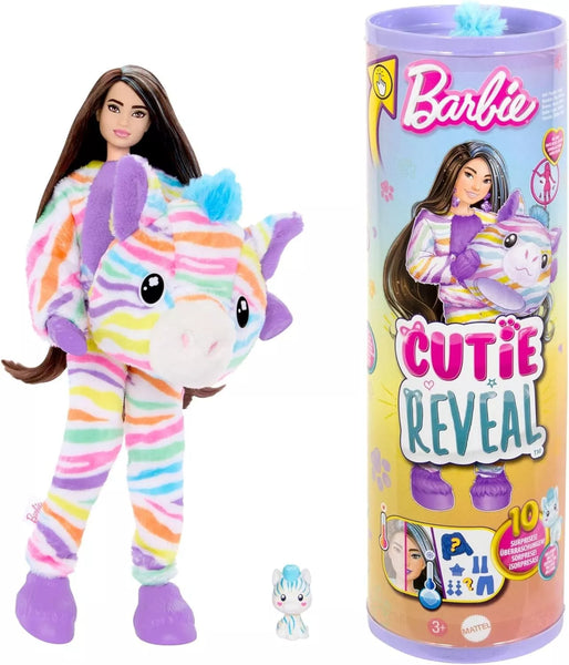 BARBIE CUTIE REVEAL SERIE SOGNI A COLORI ZEBRA