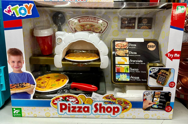 PIZZA CON ACCESSORI CUCINA E MOKA