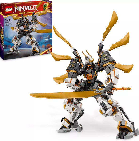 71821 LEGO NINJAGO MECH DRAGO TITANIO DI COLE