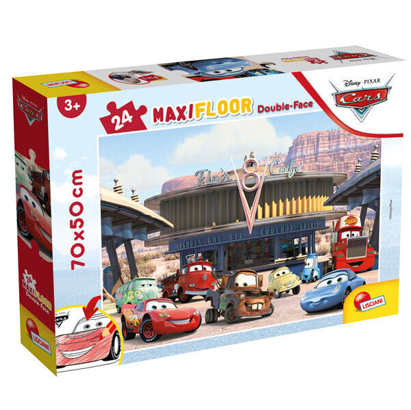 DISNEY PUZZLE DF MAXI FLOOR 24 CARS