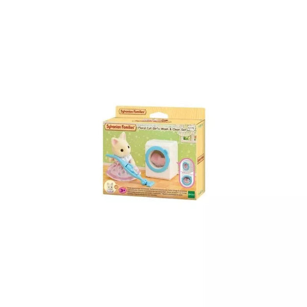 SYLVANIAN FAMILIES - SET LAVA E PULISCI GATTO