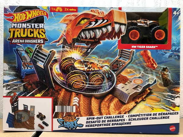 HOTWHEELS MT ARENA DEGLI SCONTRI - TIGER SHARK