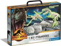 JURASSIC WORLD 3- DINO 2 IN 1 T-REX E PTENARODONTE