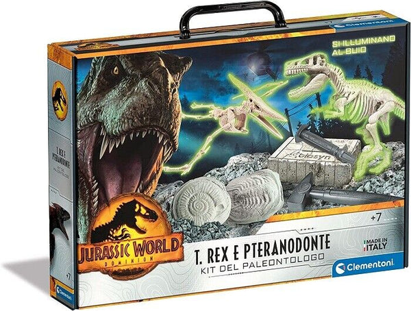 JURASSIC WORLD 3- DINO 2 IN 1 T-REX E PTENARODONTE