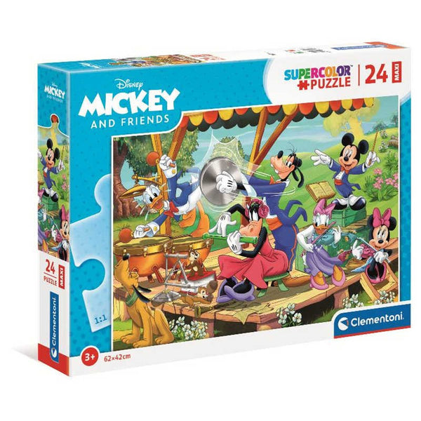 PUZZLE 24 PEZZI MAXI TOPOLINO 
