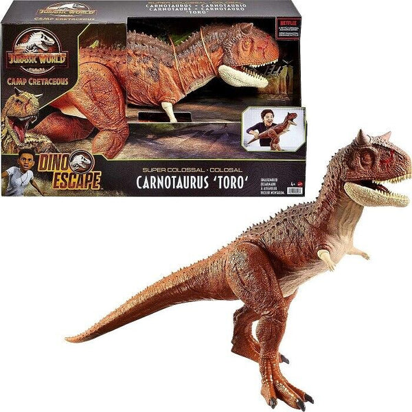 JURASSIC WORLD- CARNOTAURO TORO SUPER COLOSSALE