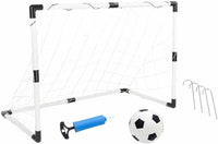 PORTA DA CALCIO CON PALLA E POMPA