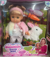TRECCIA BELLA RABBIT BIANCO