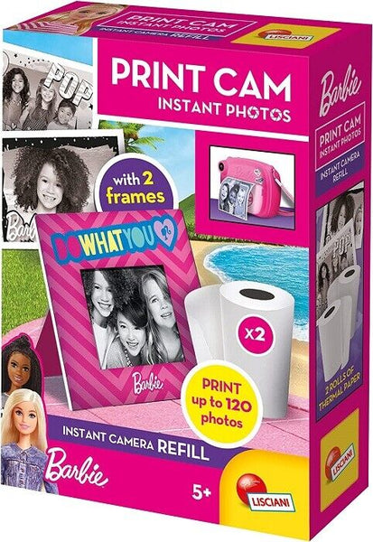 BARBIE PRINT CAM RICARICHE