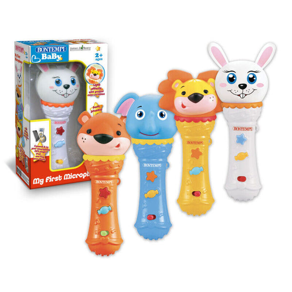 BABY MICROFONO KARAOKE ANIMALI ASSORTITI VENDITA UNITARIA SOGGETTO CASUALE