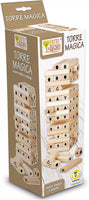 TORRE MAGICA H.22CM IN LEGNO