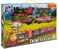 PISTA TRENO CLASSICO CON VAPORE