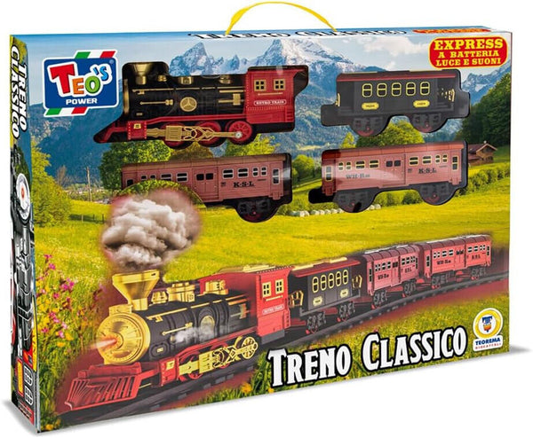PISTA TRENO CLASSICO CON VAPORE