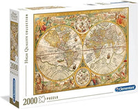 PUZZLE 2000 HQC ANCIENT MAP