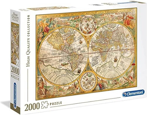 PUZZLE 2000 HQC ANCIENT MAP